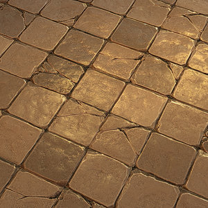 Mud Stone Floor Tile 01