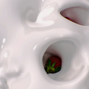 Strawberries and Cream (Slow Motion)