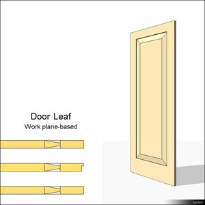 Door Leaf Moulding 01461se