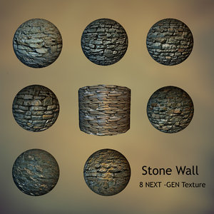8 Stone Walls Texture
