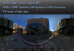 CITY HIGHRISES 360 HDR PANORAMA # 407