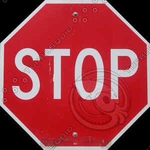 STOP SIGN TEXTURE