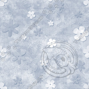 Fun with Florals - Blue Floral 1