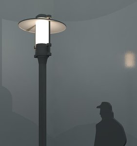 Traditional Light Post A