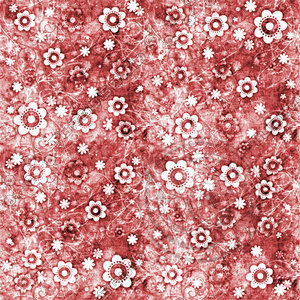 Fun with Florals - Red Floral 5