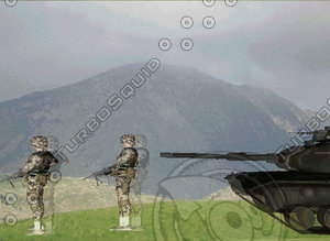 Marching Soldiers Animated GIF