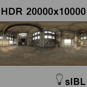 Coal mine indoor B panorama