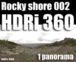 Hdr Rocky shore 002