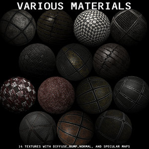 Various Materials Texture Pack