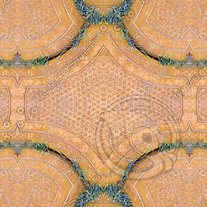 Yellow Block Texture Map 2