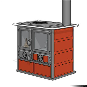 Stove Kitchen 00226se