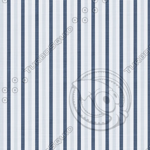 Fun with Florals - Blue Stripe