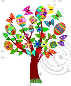 Easter tree