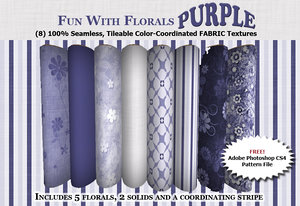 Fun with Florals - PURPLE Collection