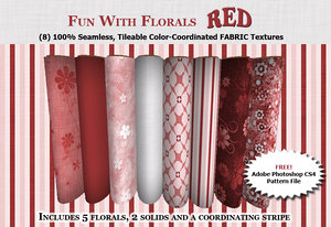 Fun with Florals - RED Collection