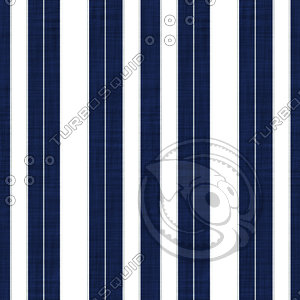 Coordinated Cottons - White on Navy Stripes