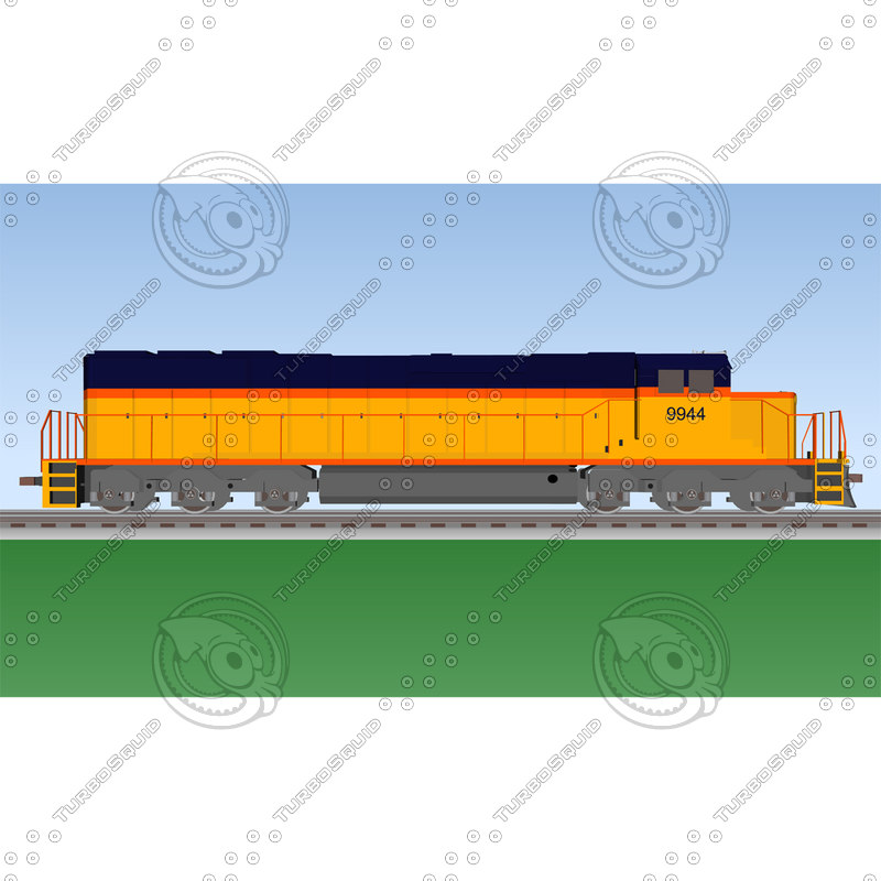 Train Engine Bitmap Shapes Adobe Illustrator train engine vector