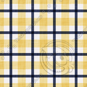 Coordinated Cottons - Navy on Yellow Plaid