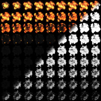 Fireball texture