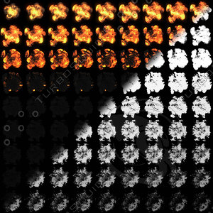 Fireball texture
