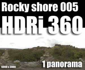 Hdr Rocky shore 005