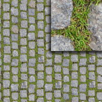Stone Block Seamless Tileable Texture.