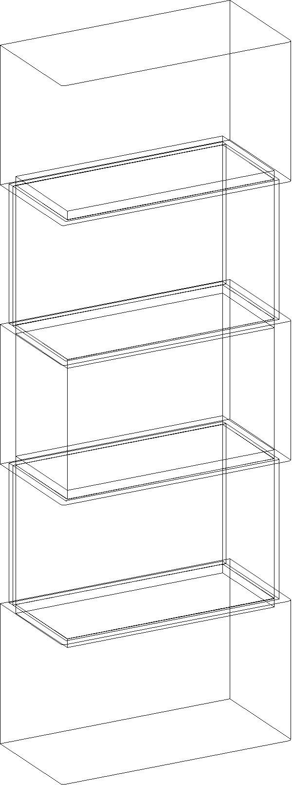 Display Racks Revit Family Building Revit Family display Furniture parametric