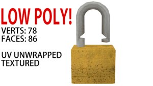 padlock lock 3ds
