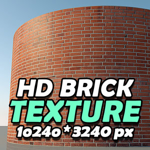 HD Red Brick Texture