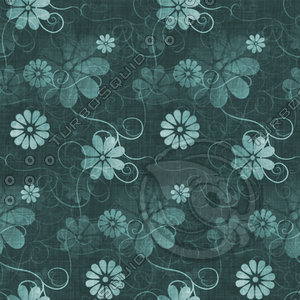 Fun with Florals - Teal Floral 4