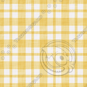 Coordinated Cottons - White on Yellow Plaid