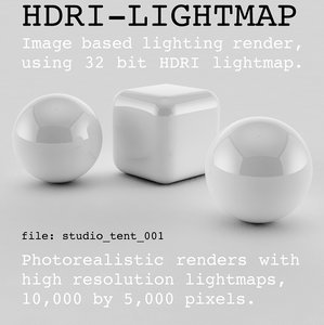 HDRI studio tent 001
