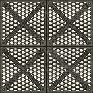 Metal Floor 2 | Tileable | 2048px
