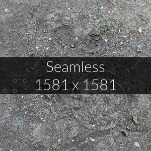 Black Soil Texture Map 08