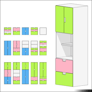 Kids Cabinet 01133se