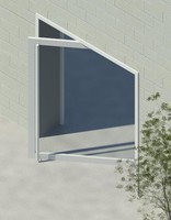 Pivoting Glass Door