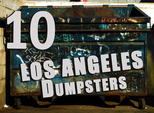 Donwtown Los Angeles  Dumpsters