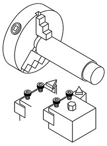 Lathe Isometric - 2D (01)