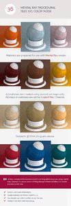 Mental Ray Procedural Tiles 1x1 Color Noise