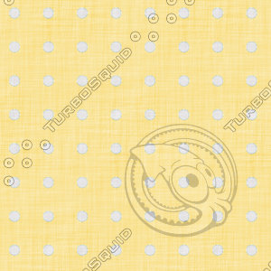 Coordinated Cottons - White on Yellow Polka-Dots