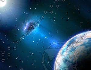 Black hole near the Earth