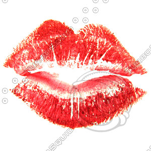 Lips Kiss Mark