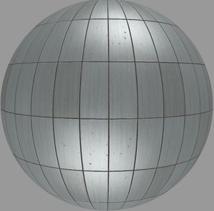Metal Plate 1 | Tileable | 2048px