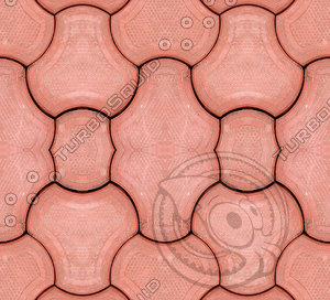 Red Block Tile Texture 1