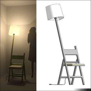 Lamp Floor Chair 00604se