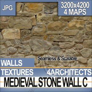 Medieval Stone Wall C