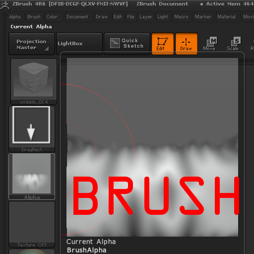 General zbrush wrinkle brush