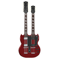 Vector Stock: Gibson Double Neck Guitar: 3 Colors