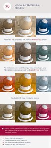 Mental Ray Procedural Tiles 1x1