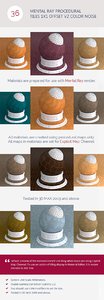 Mental Ray Procedural Tiles 1x1 Offset V2 Color Noise